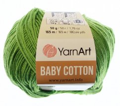 Baby Cotton  YarnArt 440  zelená