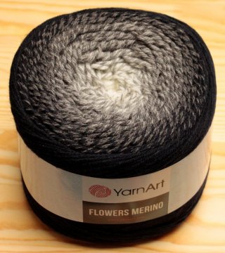 Flowers Merino Yarnart - Materiál složení - 25 % Vlna 75% Acrylic