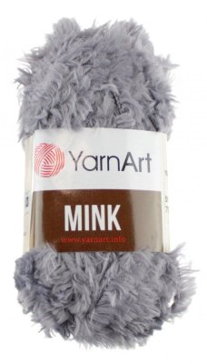 Mink  335 Šedá  YarnArt