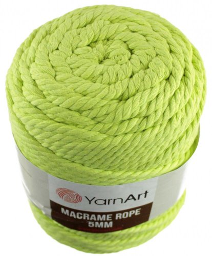 Macrame Rope 755 sv.zelená  5 mm