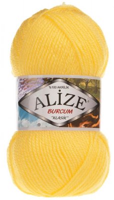 Alize Burcum Klasik 216 žlutá