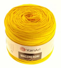 Maccheroni příze 600g  žlutá 1