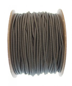 Klobouková pruženka 3 mm  Tmavě Šedivá č. 5