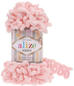 Alize Puffy  340  lososově růžová