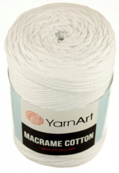 Macrame Cotton  751 bílá