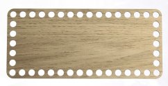 Dno na košík obdélník 22X10 cm Dub Sonoma typ E38