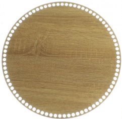 Dno na košík kruh 40 cm Dub Taupe typ B40