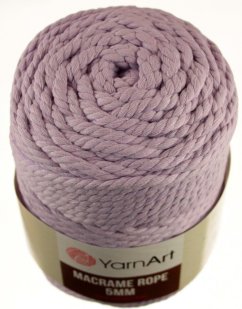Macrame Rope 765 levandule  5 mm