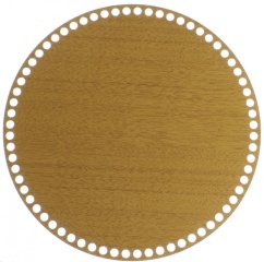 Dno na košík kruh 30 cm Dub Zlatý typ B30