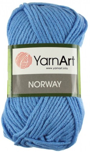 Norway  protižmolková příze YarnArt 224 modrá