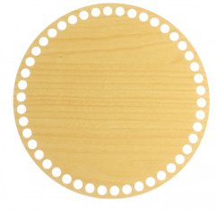 Dno na košík kruh 20 cm  Javor II typ B20
