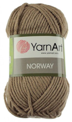 Norway  protižmolková příze YarnArt 218 tmavě béžová