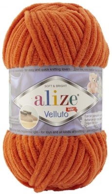 Alize Velluto 06 cihlová