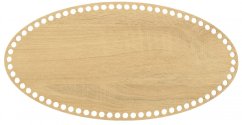 Dno na košík ovál 40X20 cm DUB II typ D27