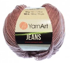 Jeans 65 starofialová  YarnArt