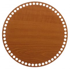 Dno na košík kruh 25 cm TŘEŠEŇ  typ B25