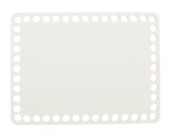 Dno na košík obdélník 20X15 cm BÍLÁ typ E27