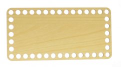 Dno na košík obdélník 20X10 cm Javor II typ E25