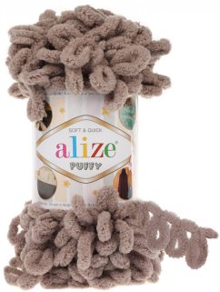 Alize Puffy 530 tmavě béžová