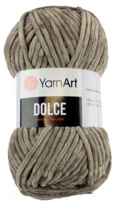 Dolce YarnArt  754 šedohnědá
