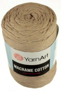 Macrame Cotton - Materiál složení - 85% bavlna, 15% polyester