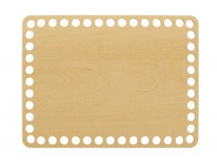 Dno na košík obdélník 20X15 cm JAVOR typ E27