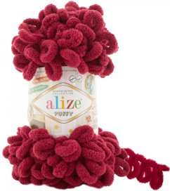 Alize Puffy 107 bordó
