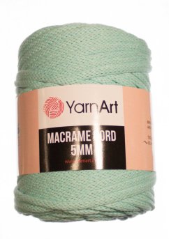 Macrame Cord 5 mm  barva  775 mentolová