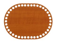 Dno na košík ovál 20x15 cm TŘEŠEŇ typ D33