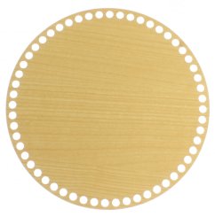 Dno na košík kruh 25 cm  Javor II typ B25