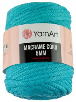 Macrame Cord 5 mm 763 tyrkys