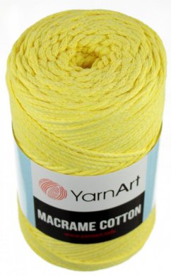 Macrame Cotton 754 světle žlutá