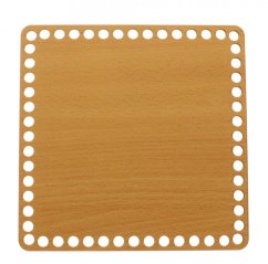 Dno na košík ČTVEREC 20X20 cm BUK typ F3
