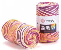 Macrame Cord 3 mm VR YarnArt 912