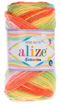 Alize Sekerim  Bebe Batik - Materiál složení - 100% akrylová příze