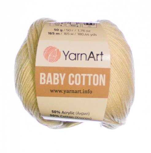 Baby Cotton  YarnArt 402 krémová