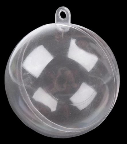 Plastová koule Ø6 cm dvoudílná
