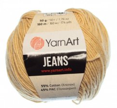 Jeans 07 písková YarnArt