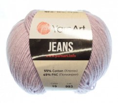 Jeans 19 levandulová  YarnArt