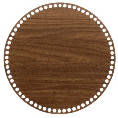 Dno na košík kruh 30 cm OŘECH  typ B30