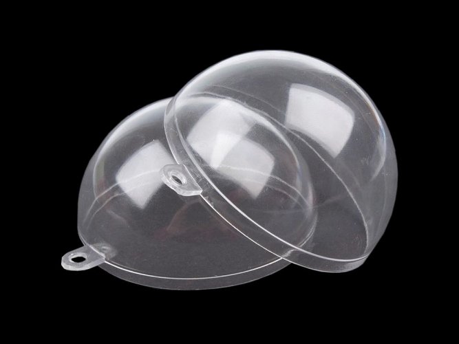 Plastová koule Ø 8,5 cm dvoudílná