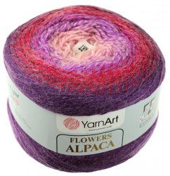 Flowers Alpaca příze YarnArt 434