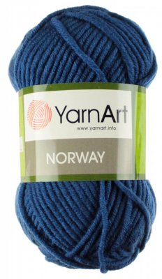 Norway  protižmolková příze YarnArt 209  tmavě modrá