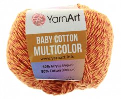 Baby Cotton Multicolor příze YarnArt  5208
