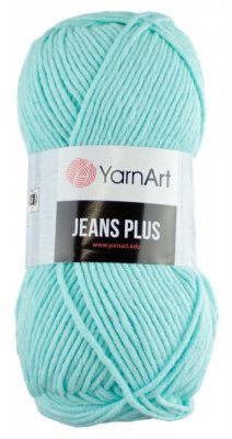 Jeans Plus 76 světle tyrkysová YarnArt