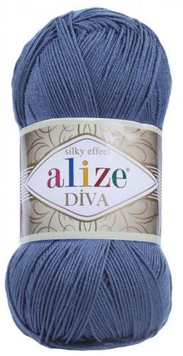 Alize Diva 353 šedomodrá