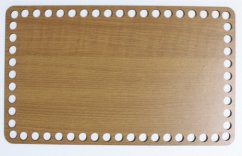 Dno na košík obdélník 25X15 cm TŘEŠEŇ typ E29