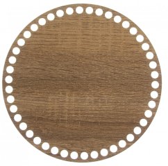 Dno na košík kruh 20cm Dub Lanýž typ B20
