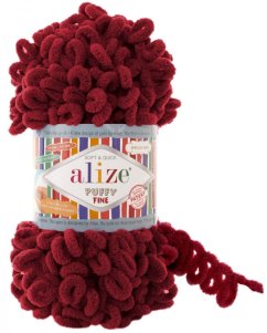 Alize Puffy Fine 107 bordo