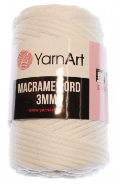 Macrame Cord  3 mm - YarnArt
